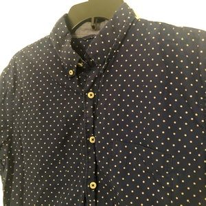 American Eagle outfitters men’s short sleeve button down shirt size medium